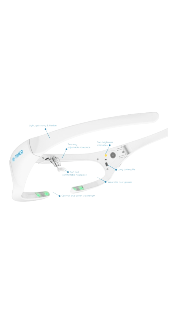 Re-Timer, Light Therapy Glasses, 75 grams - Image 3