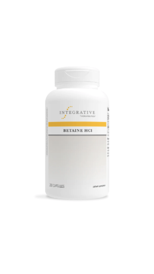 Integrative Therapeutics, Betaine HCL, 260mg, 250 Capsules - Image 4